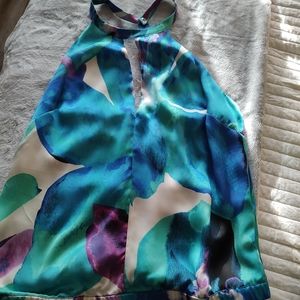 Bebe strappy back top